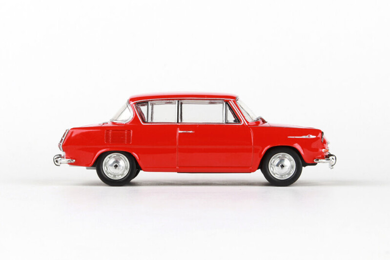 Abrex Škoda 1100 MBX 1:43 Červená Oranžová 1969